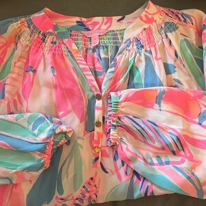 Lilly Pulitzer Elsa top sz s